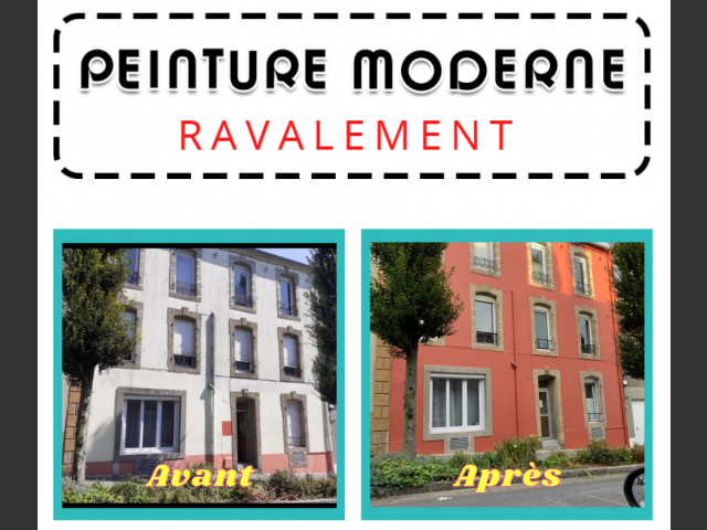 Peinture moderne - ravalement brest