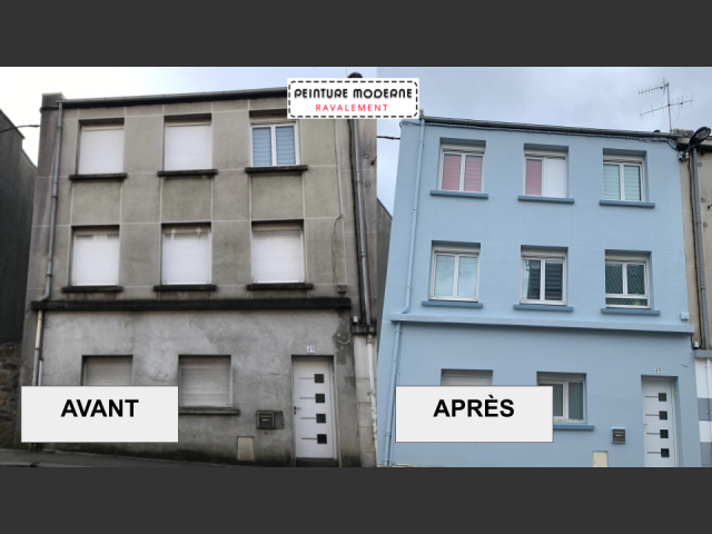 Peinture moderne - ravalement brest