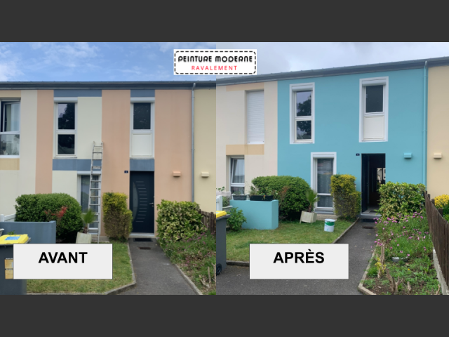 Ravalement brest peinture moderne