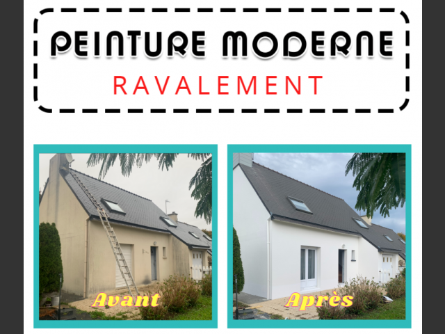 Ravalement brest peinture moderne