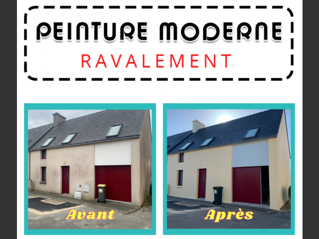 Peinture moderne - ravalement brest