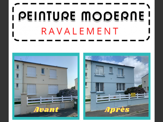 Peinture moderne - ravalement brest