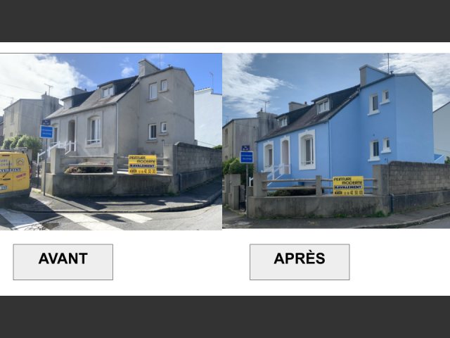 Ravalement saint renan peinture moderne