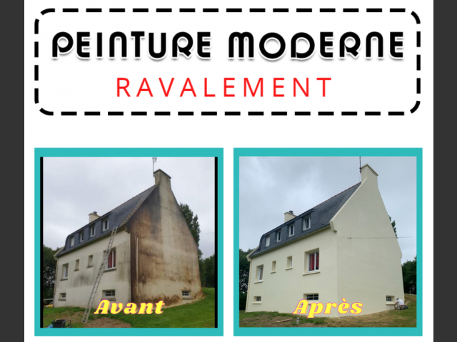 Peinture moderne - ravalement brest