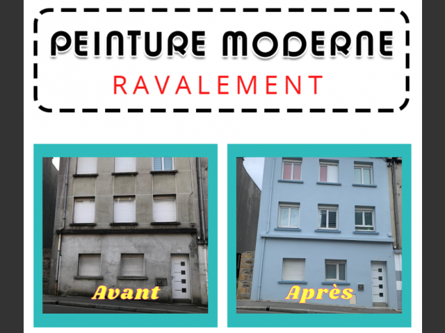 Ravalement immeuble bres