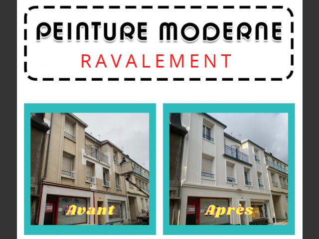 Peinture moderne - ravalement brest