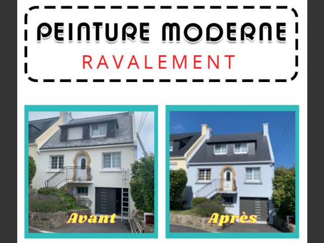 Peinture moderne - ravalement gouesnou